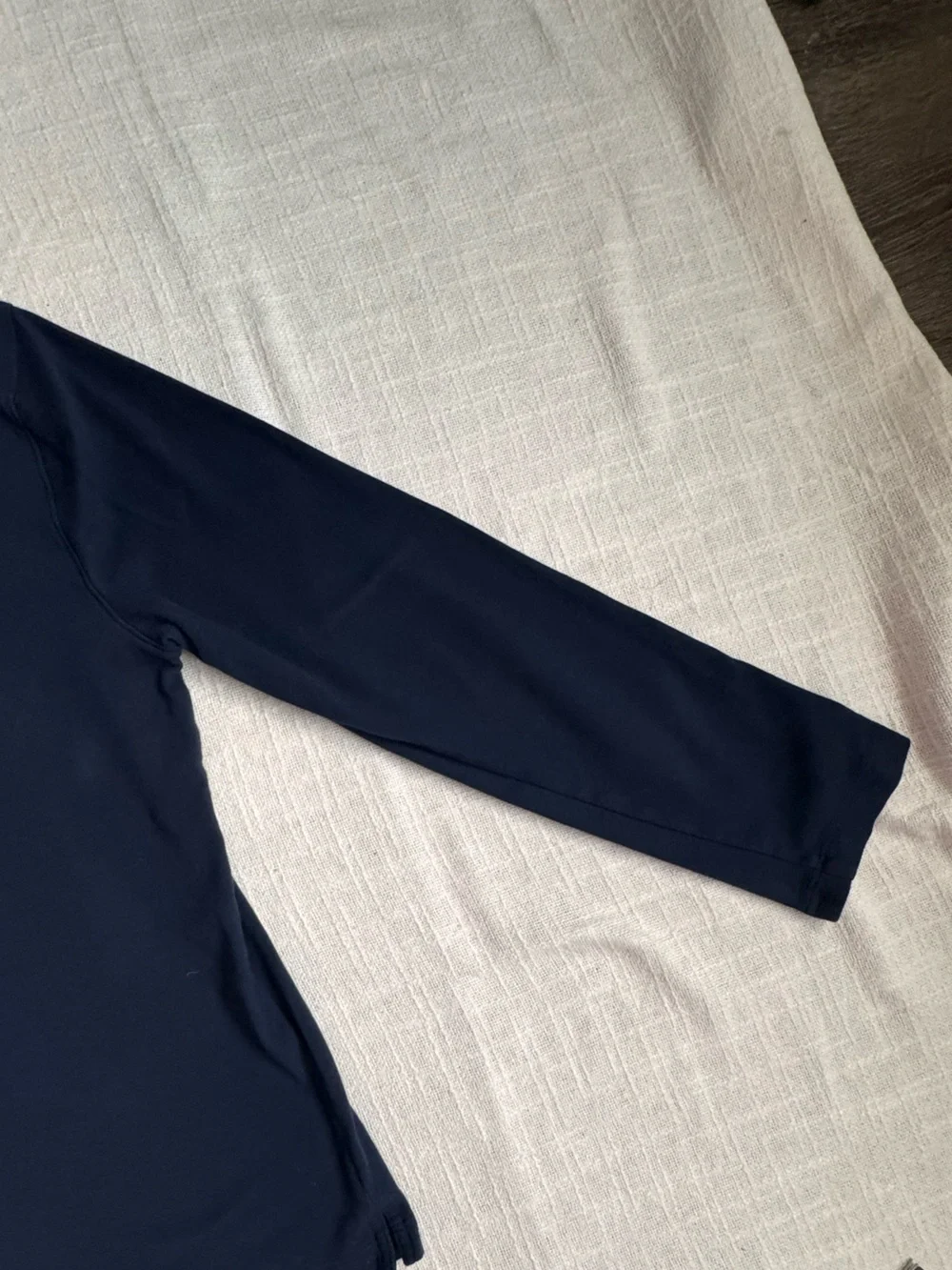Banana Republic Men's Shirt Navy Long-Sleeve Polo 100% Cotton SZ XL